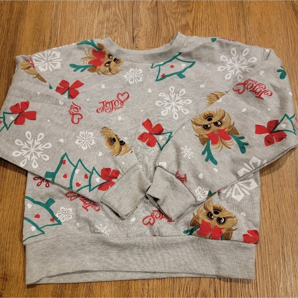Girls 6-6x JoJo Seewa Christmas Sweatshirt